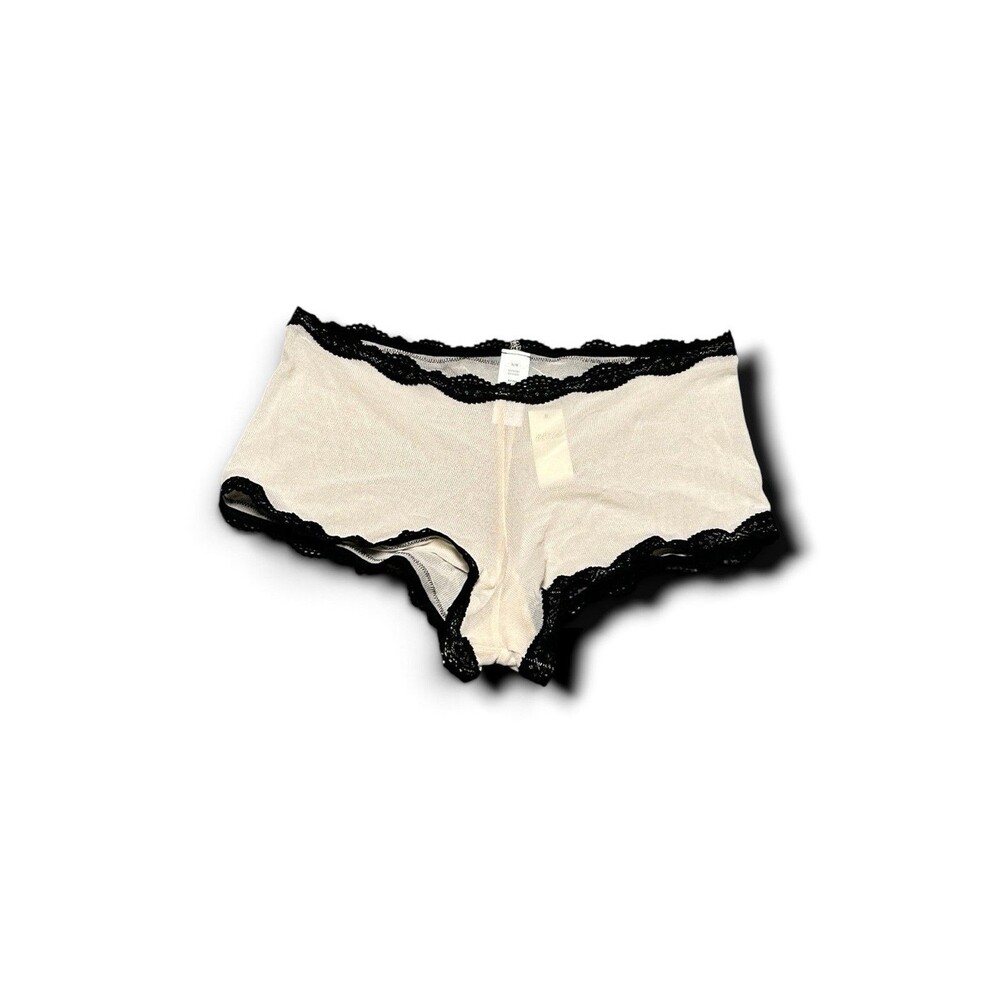 Aerie Women's Being #Aeriereal Lace Top Boyshort Panties - Med